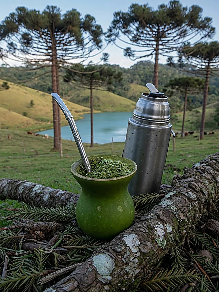 Chimarrão para a trilha
