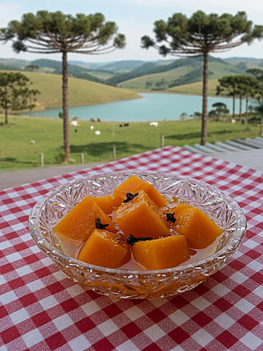 Doce de abóbora com cravo