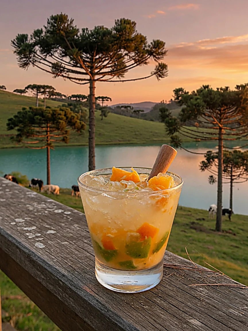Caipirinha de bergamota