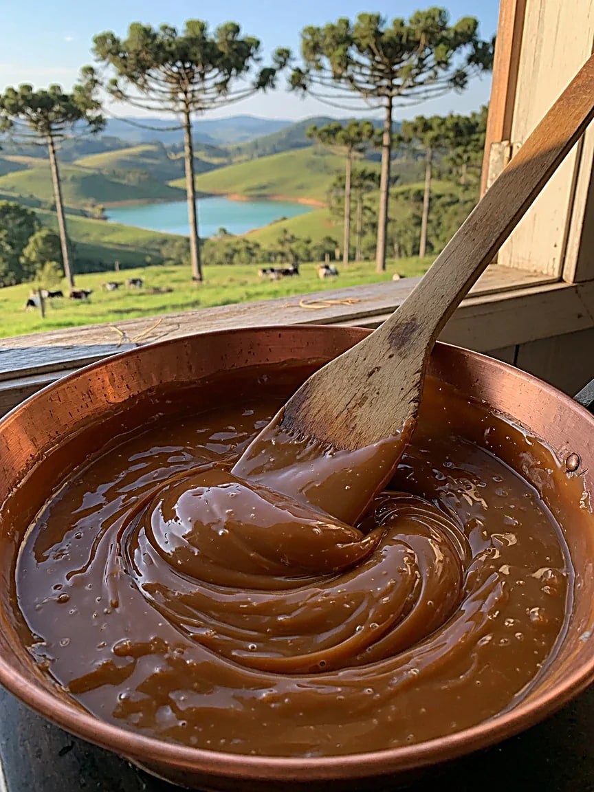 Doce de leite de tacho