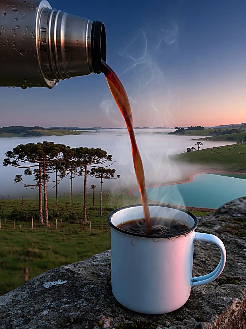 Café da garrafa