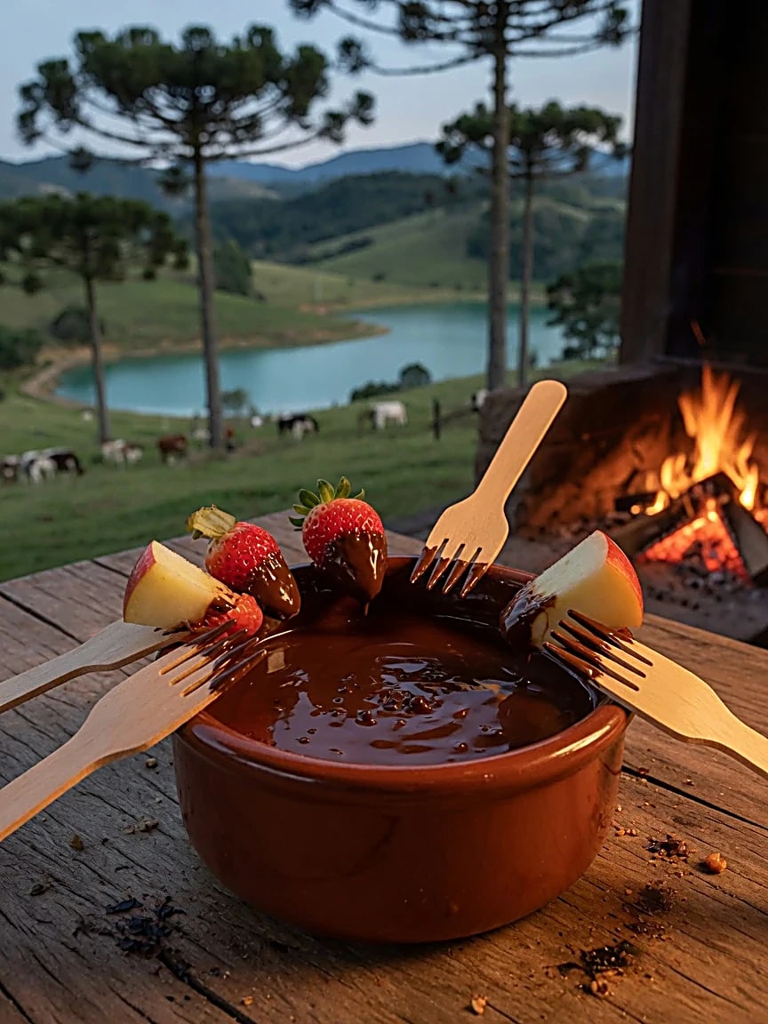 Fondue de chocolate
