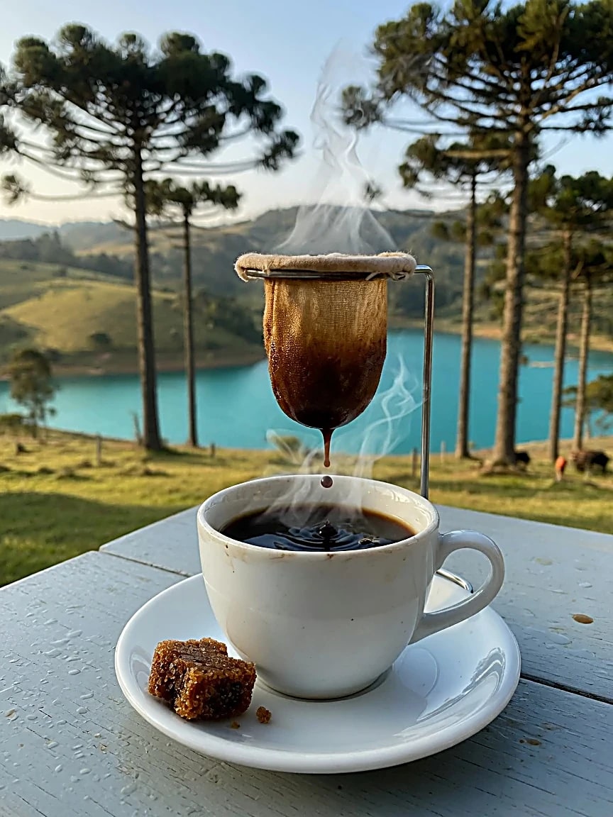 Café passado na hora