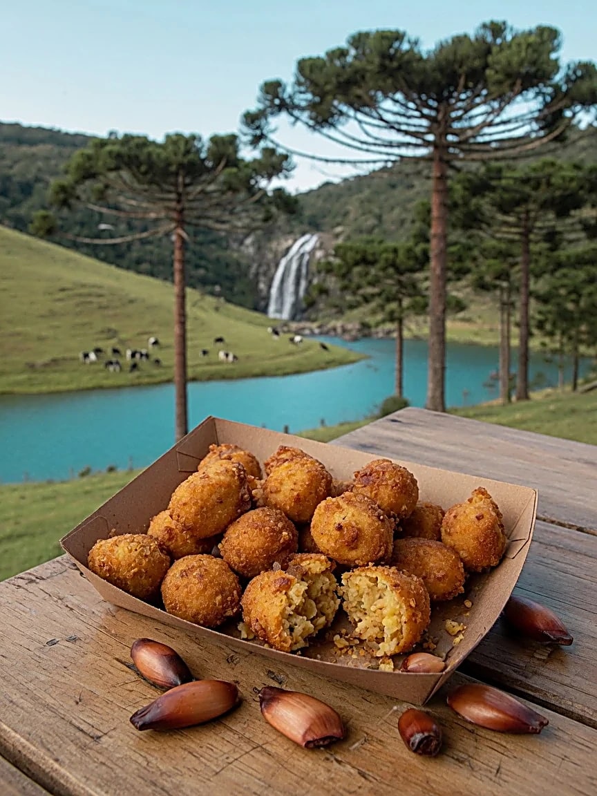 Bolinho de pinhão